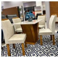 Conjunto Mesa Classic 120x80 Cel Moveis