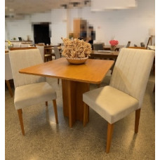 Conjunto Mesa Salinas 120x80 C/Cadeira Dubai Cel Moveis