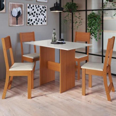  Mesa Karla C/4 Cadeiras 