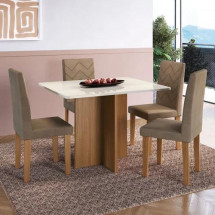 Mesa Miami C/4 Cadeiras Mesa Miami C/4 Cadeiras