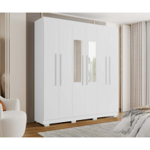 Guarda Roupa Porto Bello 6 Pts 4 Gvts