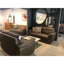 Conjunto de Sofa 220 Courino Luxo